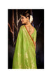 ZARINA : FANCY CHANDERI SILK DIAMOND BUTTI RICH PALLU SAREE