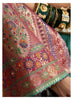 AABHAR SILK : LICHI SILK RICH PALLU