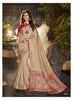 AABHAR SILK : LICHI SILK RICH PALLU