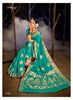 ZARINA : FANCY CHANDERI SILK DIAMOND BUTTI RICH PALLU SAREE
